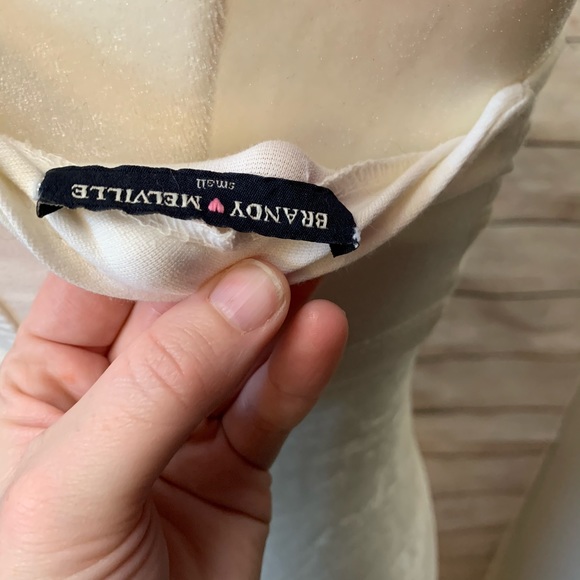 BRANDY MELVILLE | White Bralette Crop Top - Picture 6 of 8